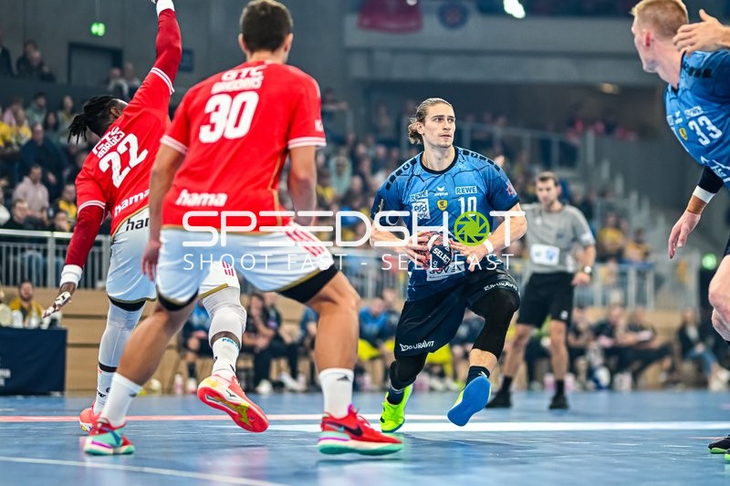 Handball I Herren I Saison 2023-2024 I EHF European League I Gruppenphase I 4. Spieltag I Rhein-Neckar Löwen - Benfica Lissabon I 21.11.2023