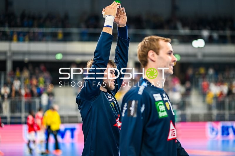 Handball I Herren I Saison 2023-2024 I EHF European League I Gruppenphase I 4. Spieltag I Rhein-Neckar Löwen - Benfica Lissabon I 21.11.2023