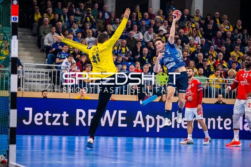 Handball I Herren I Saison 2023-2024 I EHF European League I Gruppenphase I 4. Spieltag I Rhein-Neckar Löwen - Benfica Lissabon I 21.11.2023