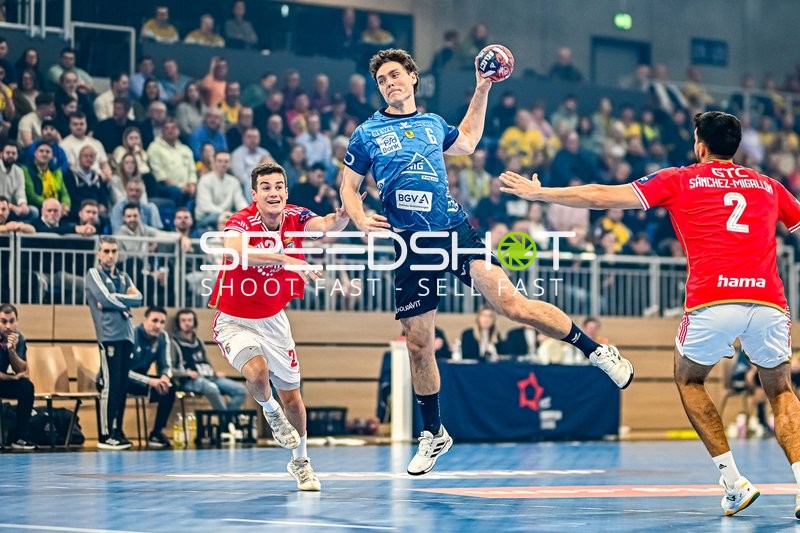 Handball I Herren I Saison 2023-2024 I EHF European League I Gruppenphase I 4. Spieltag I Rhein-Neckar Löwen - Benfica Lissabon I 21.11.2023