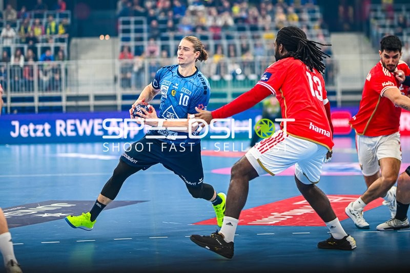 Handball I Herren I Saison 2023-2024 I EHF European League I Gruppenphase I 4. Spieltag I Rhein-Neckar Löwen - Benfica Lissabon I 21.11.2023
