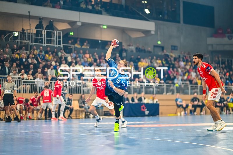 Handball I Herren I Saison 2023-2024 I EHF European League I Gruppenphase I 4. Spieltag I Rhein-Neckar Löwen - Benfica Lissabon I 21.11.2023