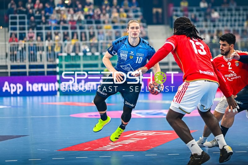 Handball I Herren I Saison 2023-2024 I EHF European League I Gruppenphase I 4. Spieltag I Rhein-Neckar Löwen - Benfica Lissabon I 21.11.2023