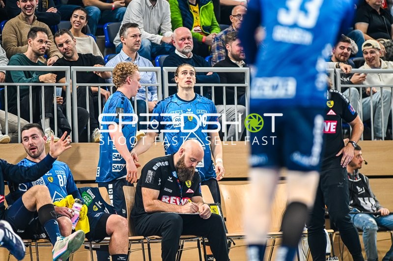 Handball I Herren I Saison 2023-2024 I EHF European League I Gruppenphase I 4. Spieltag I Rhein-Neckar Löwen - Benfica Lissabon I 21.11.2023