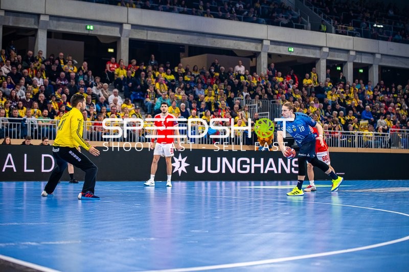 Handball I Herren I Saison 2023-2024 I EHF European League I Gruppenphase I 4. Spieltag I Rhein-Neckar Löwen - Benfica Lissabon I 21.11.2023