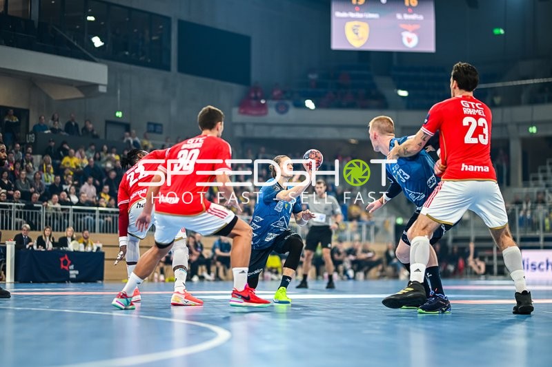 Handball I Herren I Saison 2023-2024 I EHF European League I Gruppenphase I 4. Spieltag I Rhein-Neckar Löwen - Benfica Lissabon I 21.11.2023