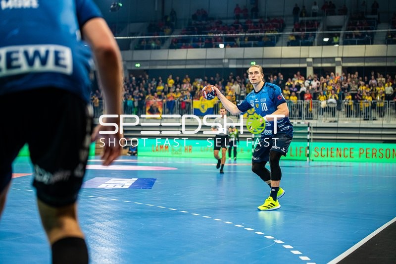 Handball I Herren I Saison 2023-2024 I EHF European League I Gruppenphase I 4. Spieltag I Rhein-Neckar Löwen - Benfica Lissabon I 21.11.2023