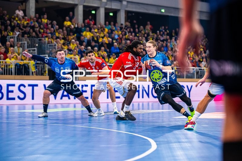 Handball I Herren I Saison 2023-2024 I EHF European League I Gruppenphase I 4. Spieltag I Rhein-Neckar Löwen - Benfica Lissabon I 21.11.2023