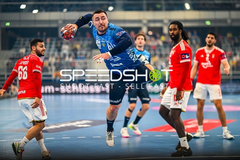 Handball I Herren I Saison 2023-2024 I EHF European League I Gruppenphase I 4. Spieltag I Rhein-Neckar Löwen - Benfica Lissabon I 21.11.2023