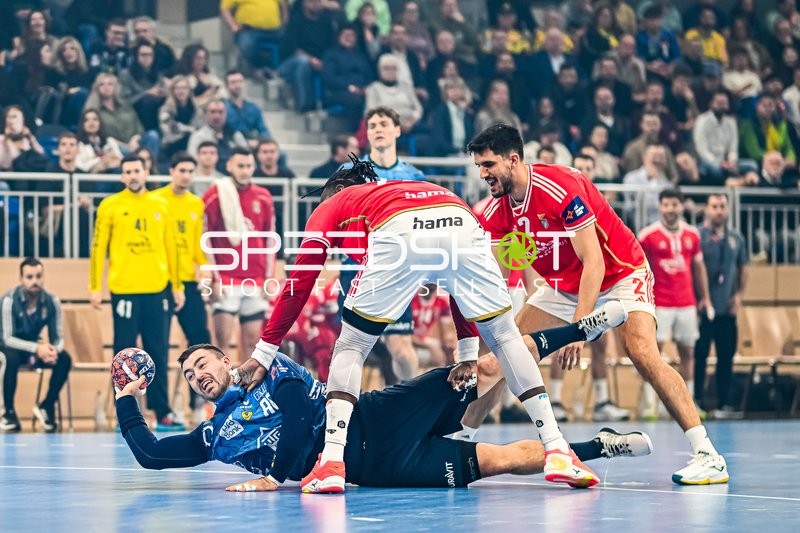 Handball I Herren I Saison 2023-2024 I EHF European League I Gruppenphase I 4. Spieltag I Rhein-Neckar Löwen - Benfica Lissabon I 21.11.2023