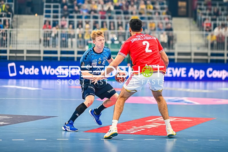 Handball I Herren I Saison 2023-2024 I EHF European League I Gruppenphase I 4. Spieltag I Rhein-Neckar Löwen - Benfica Lissabon I 21.11.2023