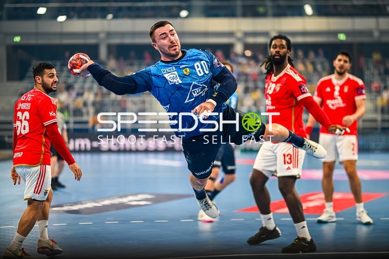 Handball I Herren I Saison 2023-2024 I EHF European League I Gruppenphase I 4. Spieltag I Rhein-Neckar Löwen - Benfica Lissabon I 21.11.2023