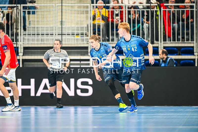 Handball I Herren I Saison 2023-2024 I EHF European League I Gruppenphase I 4. Spieltag I Rhein-Neckar Löwen - Benfica Lissabon I 21.11.2023