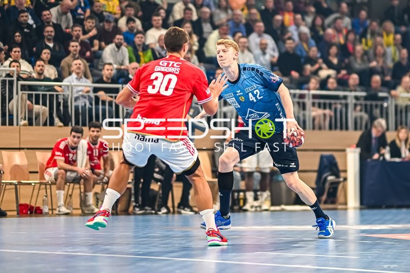 Handball I Herren I Saison 2023-2024 I EHF European League I Gruppenphase I 4. Spieltag I Rhein-Neckar Löwen - Benfica Lissabon I 21.11.2023