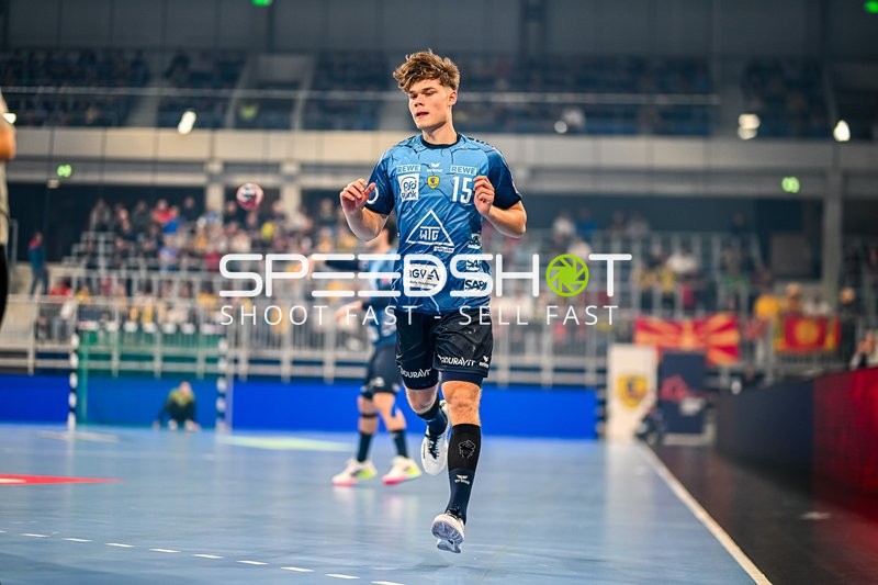 Laufbewegung eines Spielers über das Spielfeld