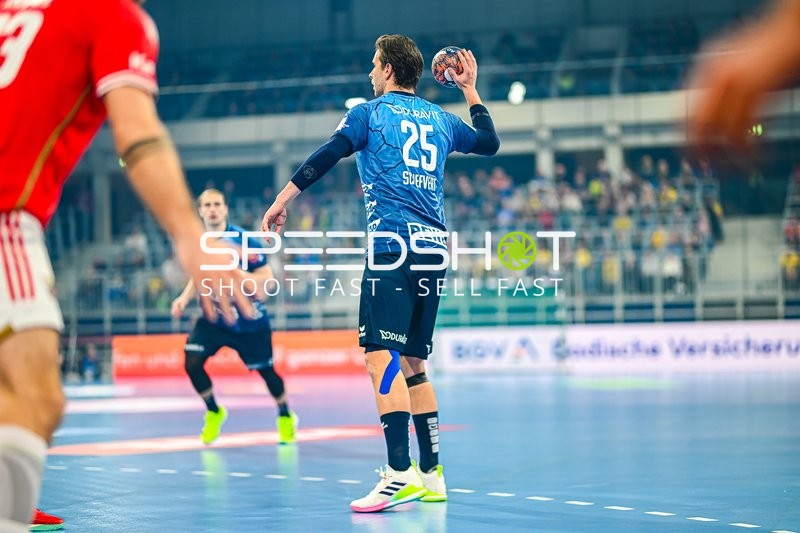 Handball I Herren I Saison 2023-2024 I EHF European League I Gruppenphase I 4. Spieltag I Rhein-Neckar Löwen - Benfica Lissabon I 21.11.2023