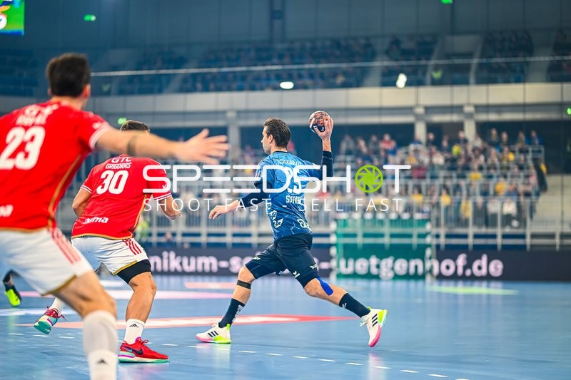 Handball I Herren I Saison 2023-2024 I EHF European League I Gruppenphase I 4. Spieltag I Rhein-Neckar Löwen - Benfica Lissabon I 21.11.2023