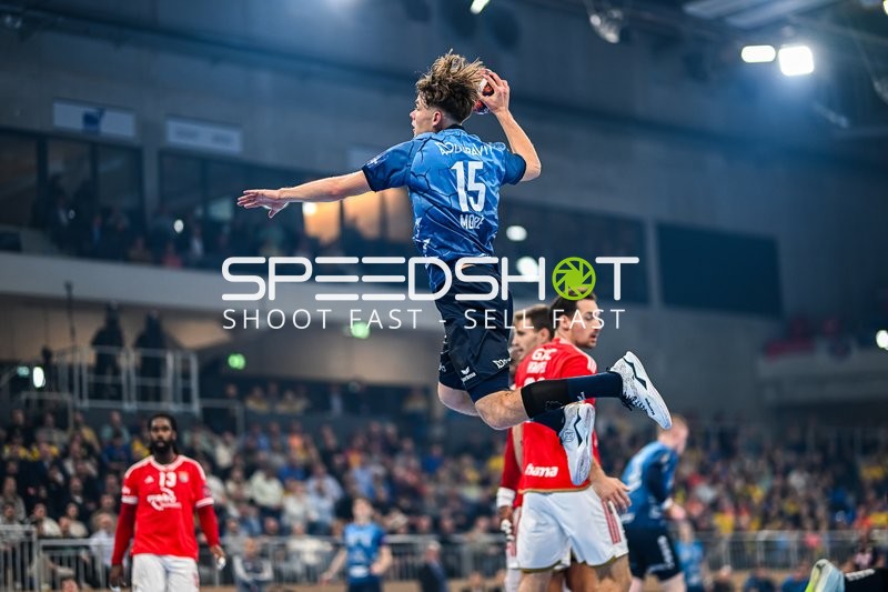 Handball I Herren I Saison 2023-2024 I EHF European League I Gruppenphase I 4. Spieltag I Rhein-Neckar Löwen - Benfica Lissabon I 21.11.2023