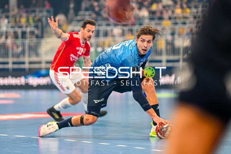 Handball I Herren I Saison 2023-2024 I EHF European League I Gruppenphase I 4. Spieltag I Rhein-Neckar Löwen - Benfica Lissabon I 21.11.2023