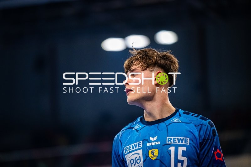 Spieler von Rhein-Neckar Löwen im Fokus