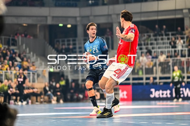 Handball I Herren I Saison 2023-2024 I EHF European League I Gruppenphase I 4. Spieltag I Rhein-Neckar Löwen - Benfica Lissabon I 21.11.2023