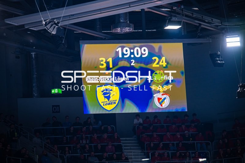 Handball I Herren I Saison 2023-2024 I EHF European League I Gruppenphase I 4. Spieltag I Rhein-Neckar Löwen - Benfica Lissabon I 21.11.2023