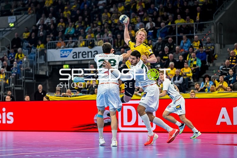 Handball I Herren I Saison 2023-2024 I Liqui Moly Handballbundesliga I 13. Spieltag I Rhein-Neckar Löwen - HSG Wetzlar I 23.11.2023