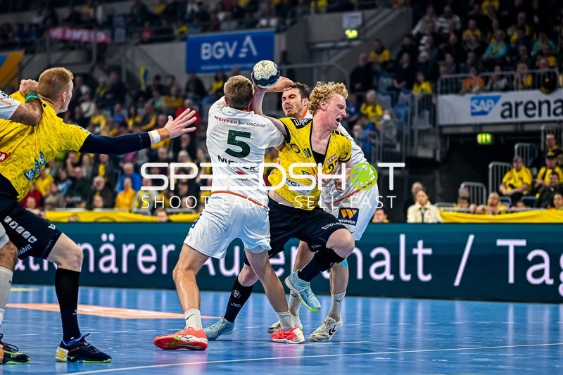 Handball I Herren I Saison 2023-2024 I Liqui Moly Handballbundesliga I 13. Spieltag I Rhein-Neckar Löwen - HSG Wetzlar I 23.11.2023