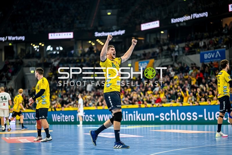 Handball I Herren I Saison 2023-2024 I Liqui Moly Handballbundesliga I 13. Spieltag I Rhein-Neckar Löwen - HSG Wetzlar I 23.11.2023