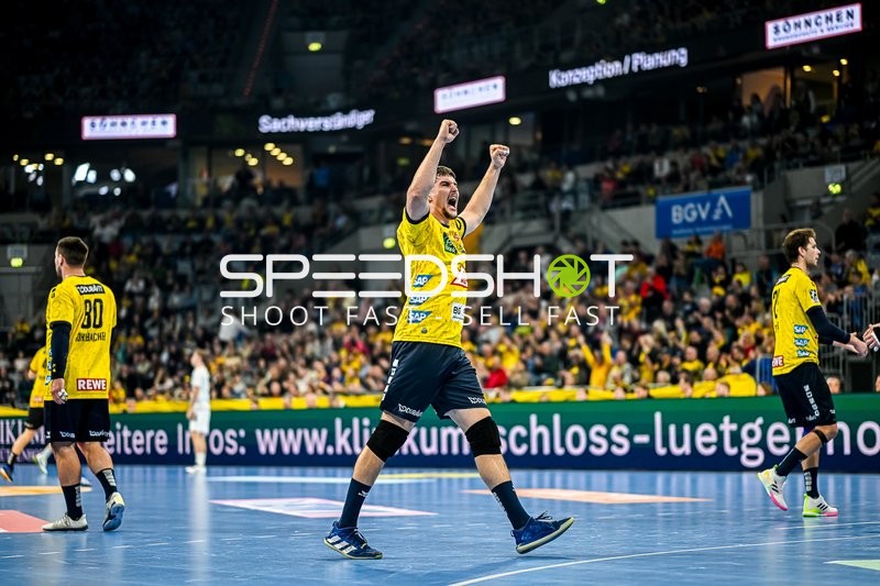 Handball I Herren I Saison 2023-2024 I Liqui Moly Handballbundesliga I 13. Spieltag I Rhein-Neckar Löwen - HSG Wetzlar I 23.11.2023