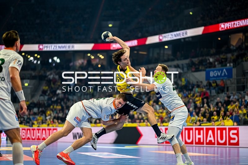 Handball I Herren I Saison 2023-2024 I Liqui Moly Handballbundesliga I 13. Spieltag I Rhein-Neckar Löwen - HSG Wetzlar I 23.11.2023