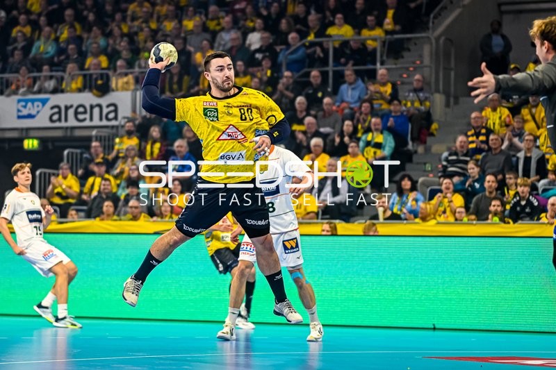 Handball I Herren I Saison 2023-2024 I Liqui Moly Handballbundesliga I 13. Spieltag I Rhein-Neckar Löwen - HSG Wetzlar I 23.11.2023