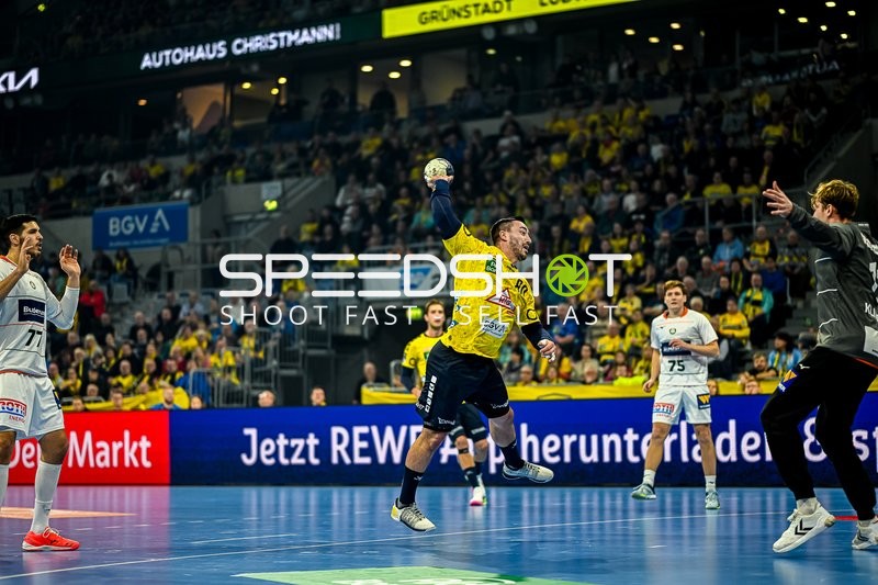 Handball I Herren I Saison 2023-2024 I Liqui Moly Handballbundesliga I 13. Spieltag I Rhein-Neckar Löwen - HSG Wetzlar I 23.11.2023