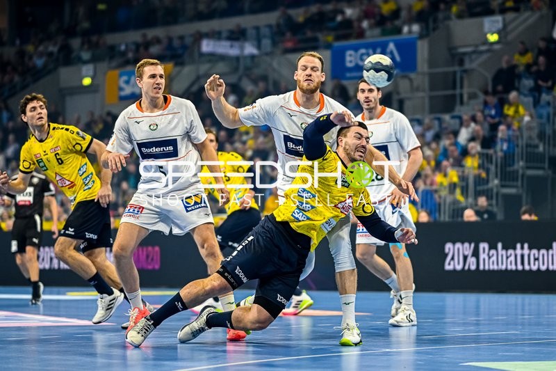 Handball I Herren I Saison 2023-2024 I Liqui Moly Handballbundesliga I 13. Spieltag I Rhein-Neckar Löwen - HSG Wetzlar I 23.11.2023