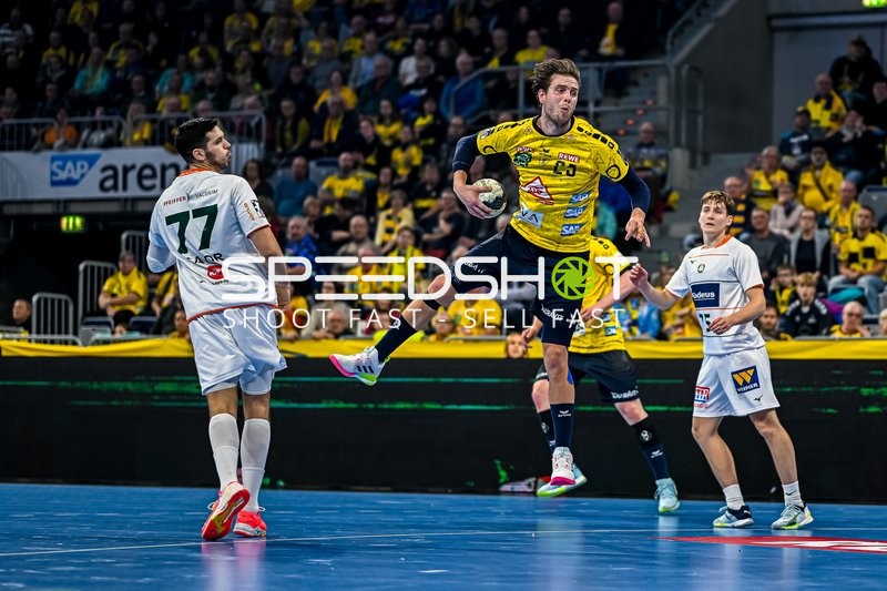 Handball I Herren I Saison 2023-2024 I Liqui Moly Handballbundesliga I 13. Spieltag I Rhein-Neckar Löwen - HSG Wetzlar I 23.11.2023