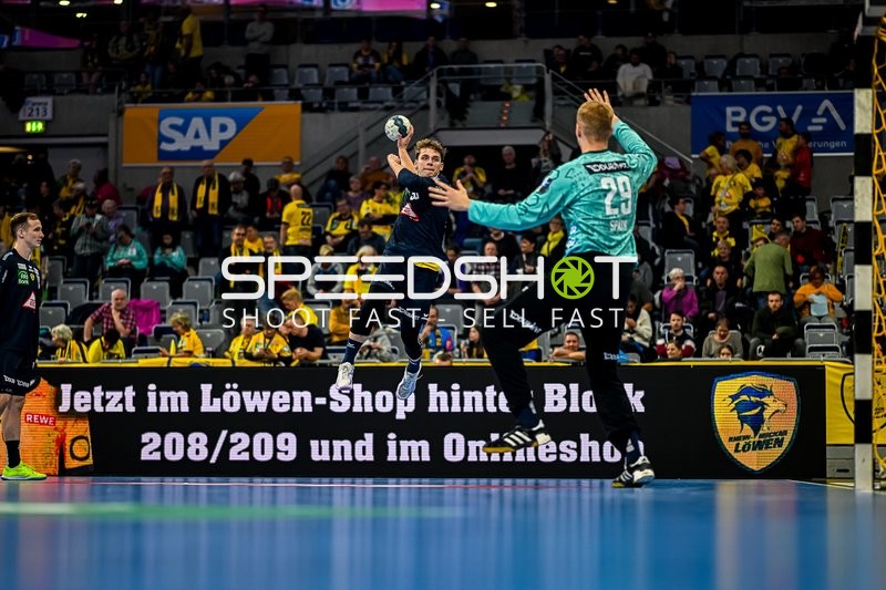 Handball I Herren I Saison 2023-2024 I Liqui Moly Handballbundesliga I 13. Spieltag I Rhein-Neckar Löwen - HSG Wetzlar I 23.11.2023