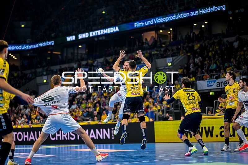 Handball I Herren I Saison 2023-2024 I Liqui Moly Handballbundesliga I 13. Spieltag I Rhein-Neckar Löwen - HSG Wetzlar I 23.11.2023