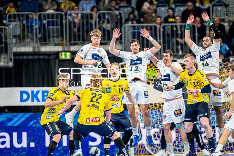 Handball I Herren I Saison 2023-2024 I Liqui Moly Handballbundesliga I 13. Spieltag I Rhein-Neckar Löwen - HSG Wetzlar I 23.11.2023
