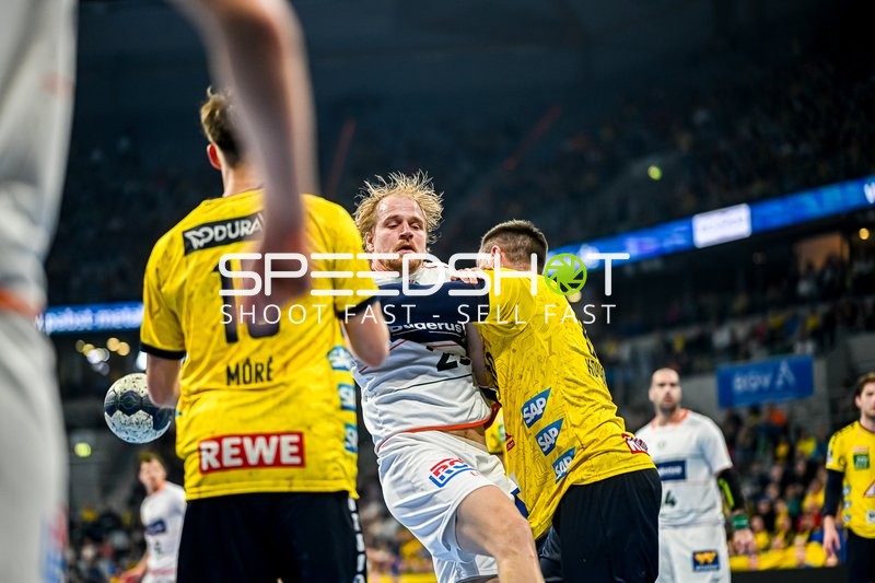 Handball I Herren I Saison 2023-2024 I Liqui Moly Handballbundesliga I 13. Spieltag I Rhein-Neckar Löwen - HSG Wetzlar I 23.11.2023