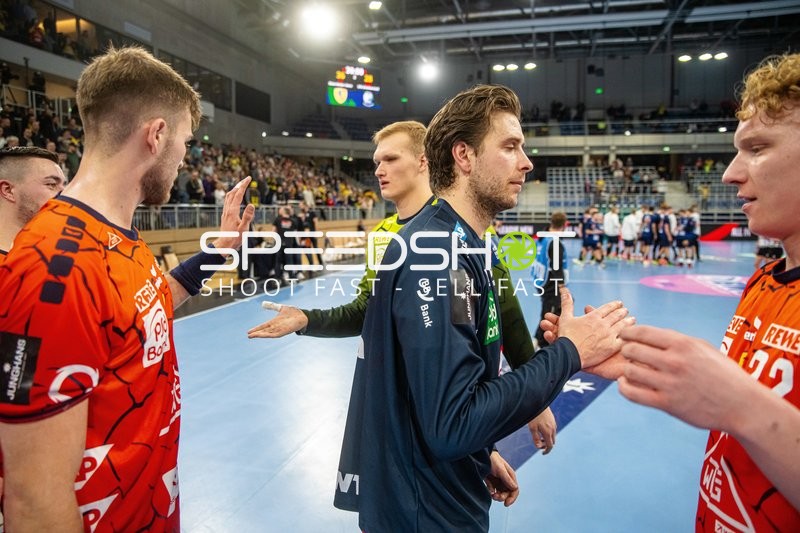 Verabschiedung nach dem Spiel