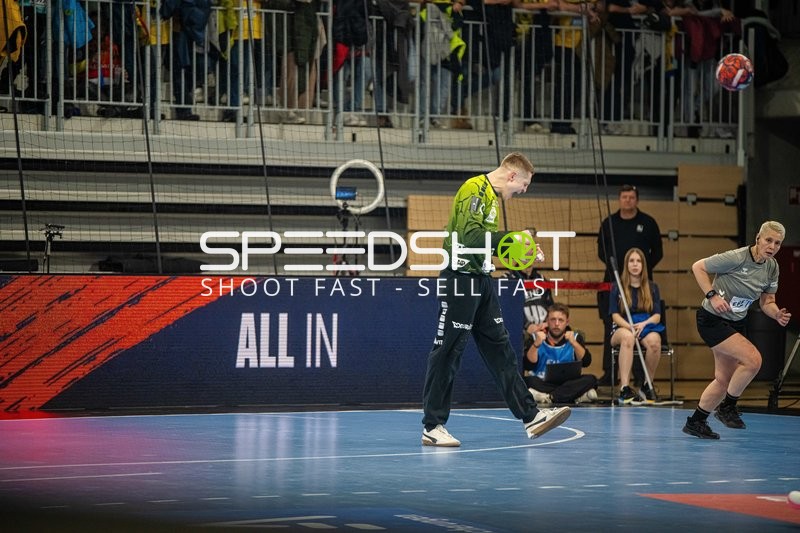 Jubel eines Spielers