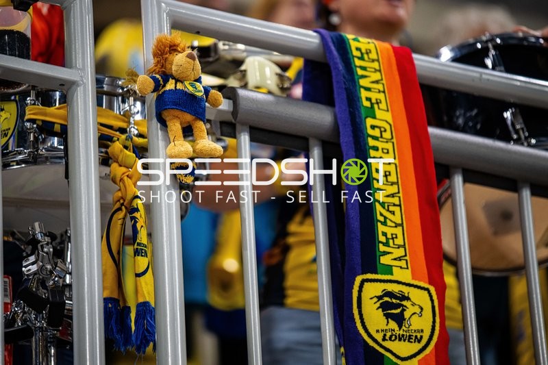 Fanschmuck im Stadion
