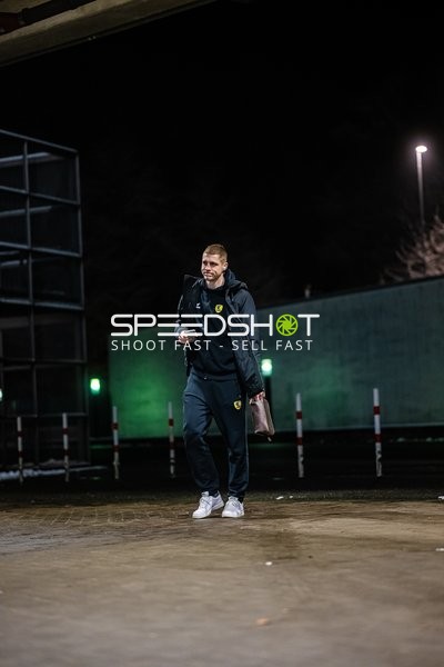 Ankunft des Spielers vor dem Spiel