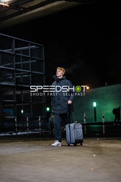 Ankunft am Veranstaltungsort