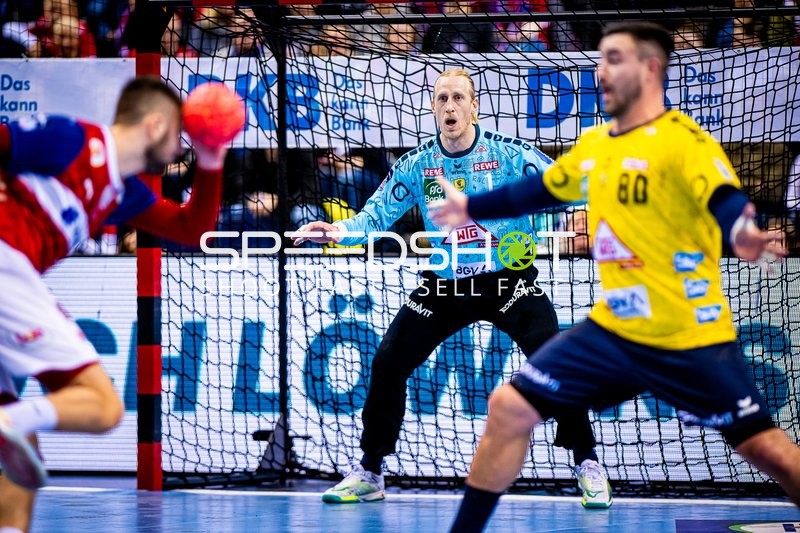 Torhüter im Einsatz