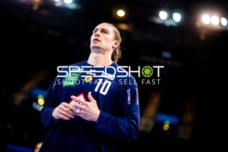 Spieler vor dem Spiel