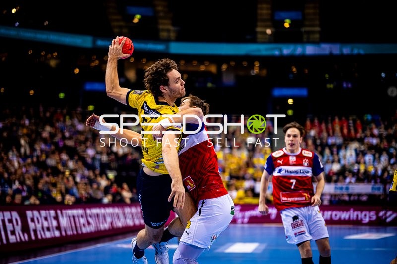 Handball I Herren I Saison 2023-2024 I Liqui Moly Handballbundesliga I 14. Spieltag I Handball Sportverein Hamburg - Rhein-Neckar Löwen I 02.12.2023