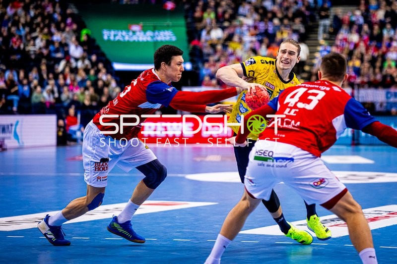 Handball I Herren I Saison 2023-2024 I Liqui Moly Handballbundesliga I 14. Spieltag I Handball Sportverein Hamburg - Rhein-Neckar Löwen I 02.12.2023