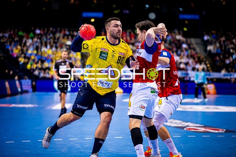 Handball I Herren I Saison 2023-2024 I Liqui Moly Handballbundesliga I 14. Spieltag I Handball Sportverein Hamburg - Rhein-Neckar Löwen I 02.12.2023