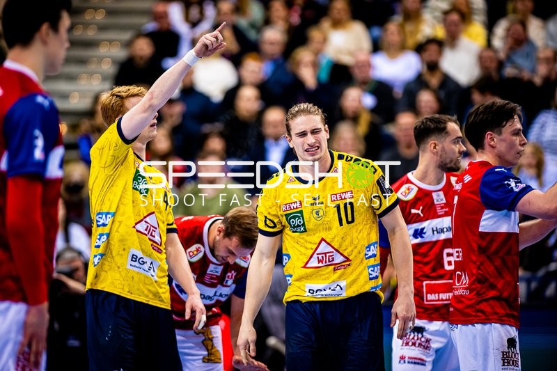 Handball I Herren I Saison 2023-2024 I Liqui Moly Handballbundesliga I 14. Spieltag I Handball Sportverein Hamburg - Rhein-Neckar Löwen I 02.12.2023